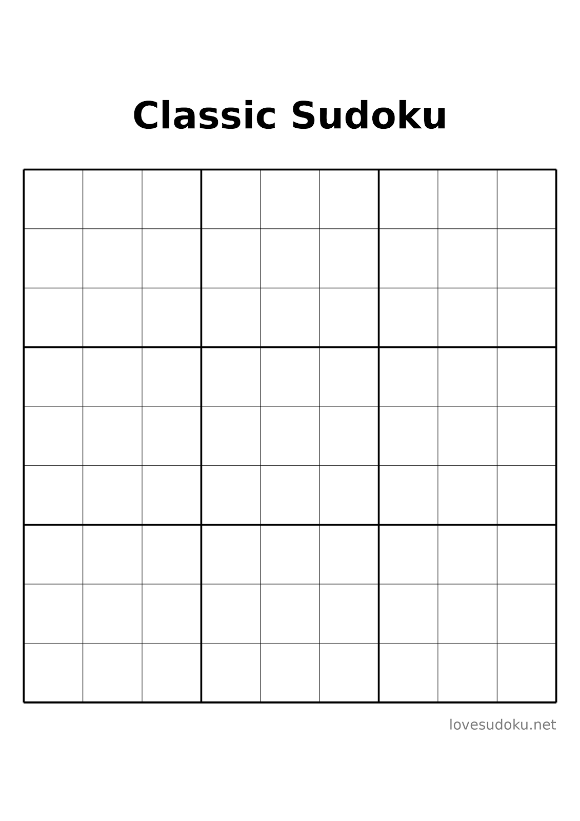 sudoku how to play